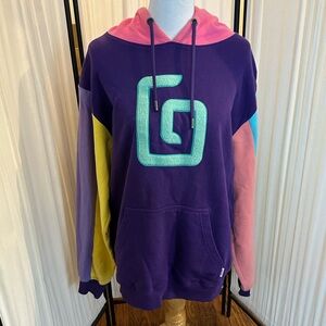 Karl Jacob’s Colorful Graphic Hoodie